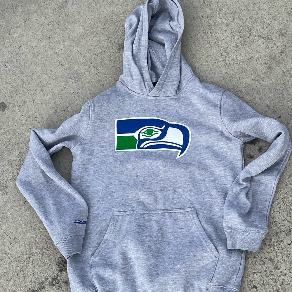 Throwback Kids Seahawks Hoodie